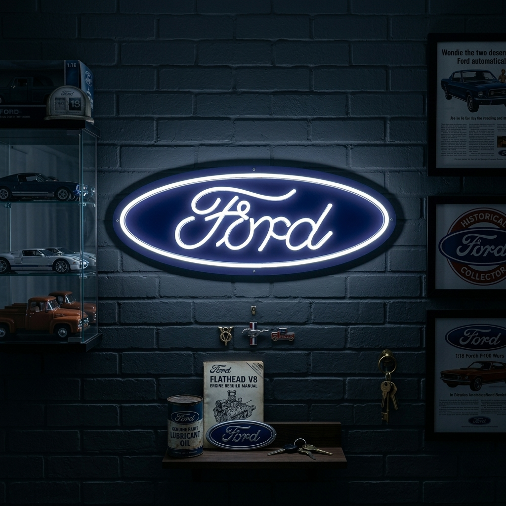"Car Logo" Letrero de neón