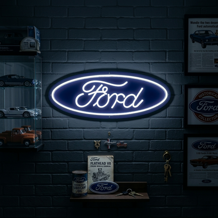 "Car Logo" Letrero de neón