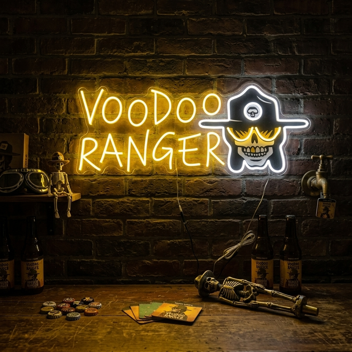 "Voodoo Ranger" Letrero de neón