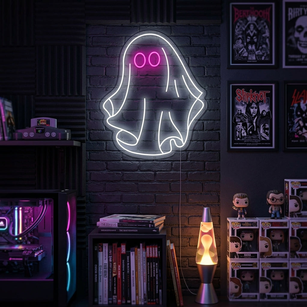 "Fantasma" Letrero de neón