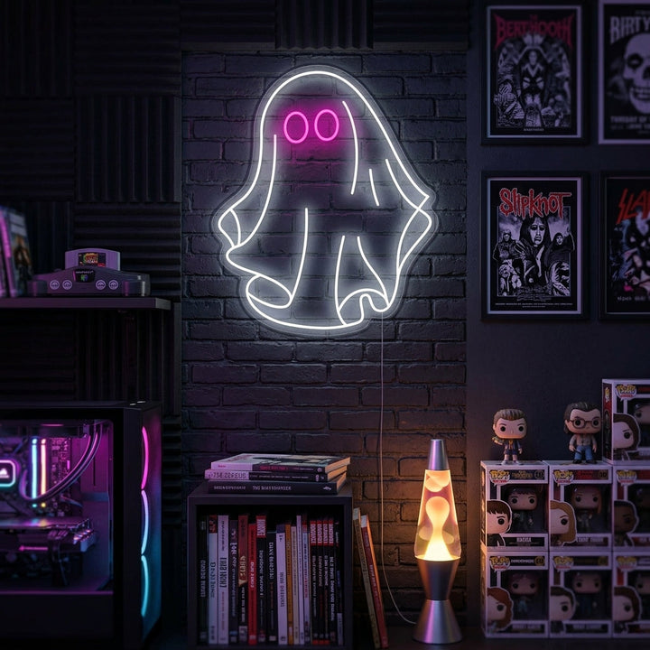 "Fantasma" Letrero de neón