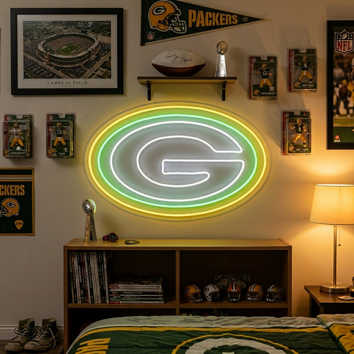 "Green Bay Packers" Letrero de neón