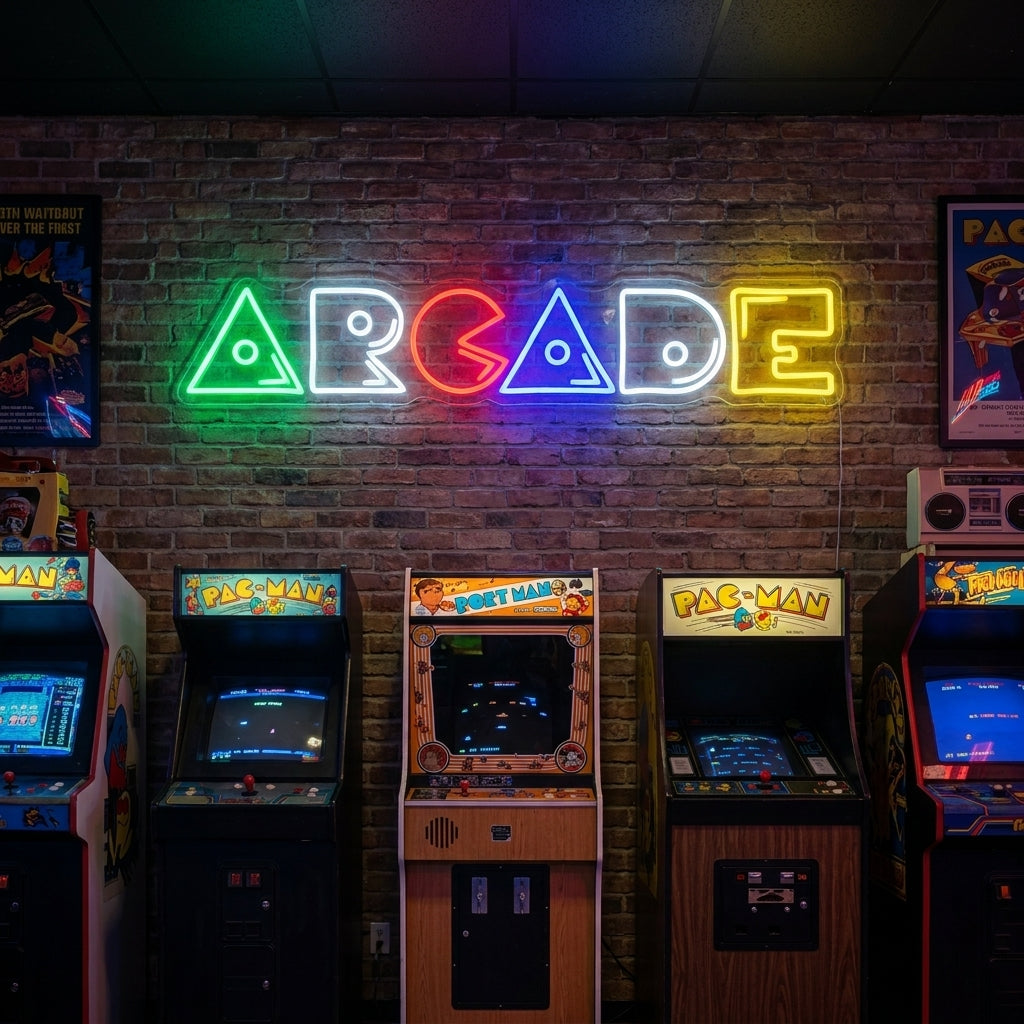 "Arcade" Letrero de neón