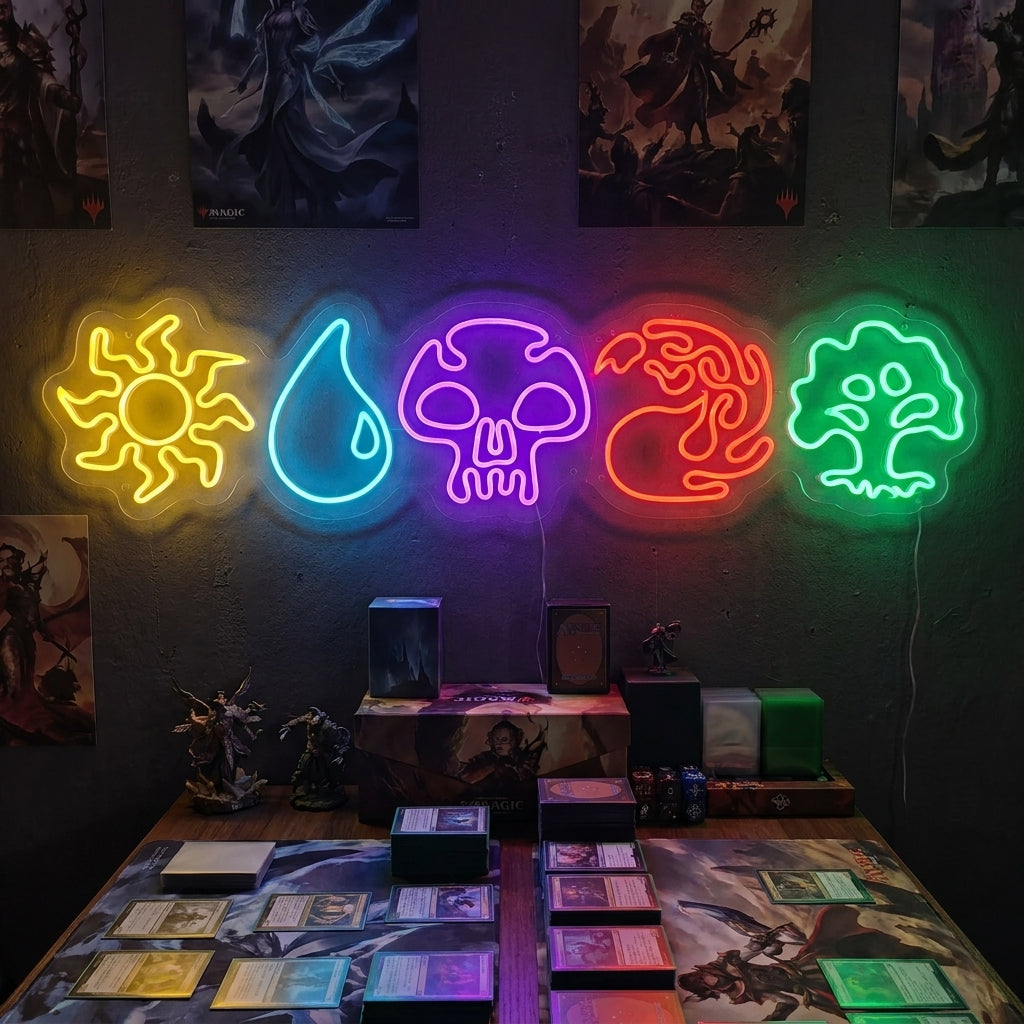 "Magic MTG" Letrero de neón