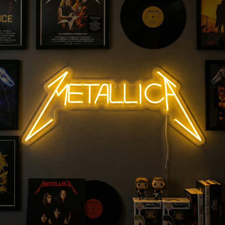 "Metallica" Letrero de neón