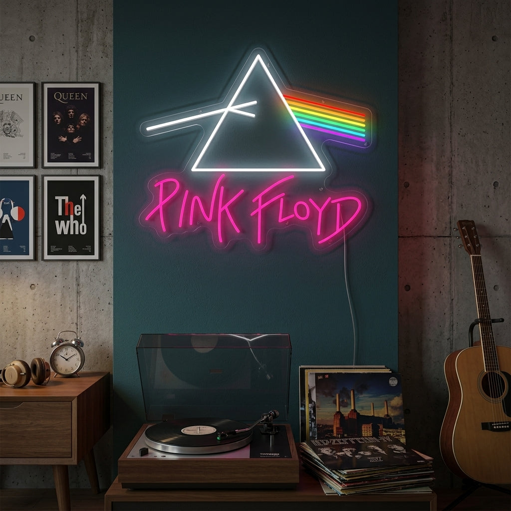 "Pink Floyd" Letrero de neón