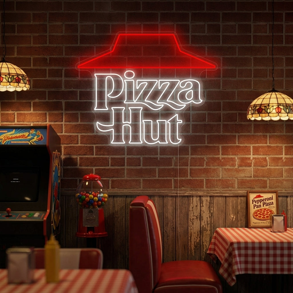 "Pizza Brand Logo" Letrero de neón