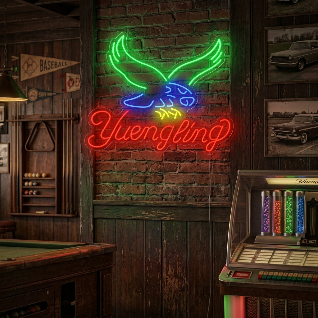 "Yuengling" Letrero de neón