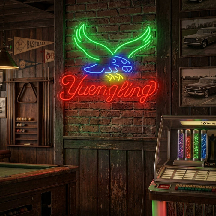 "Yuengling" Letrero de neón