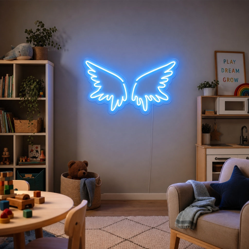 "Alas De Angel" Letreros Neon