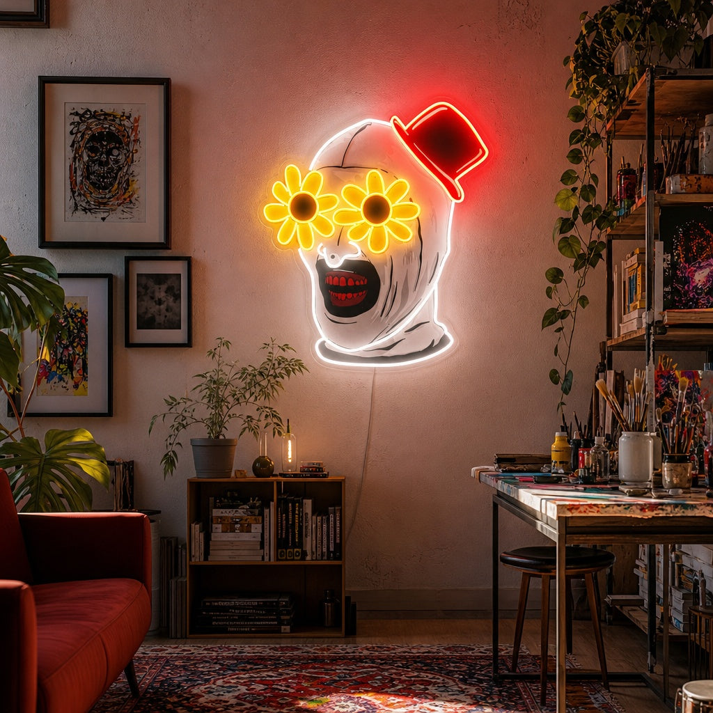 "Art the Clown" Letreros Neon