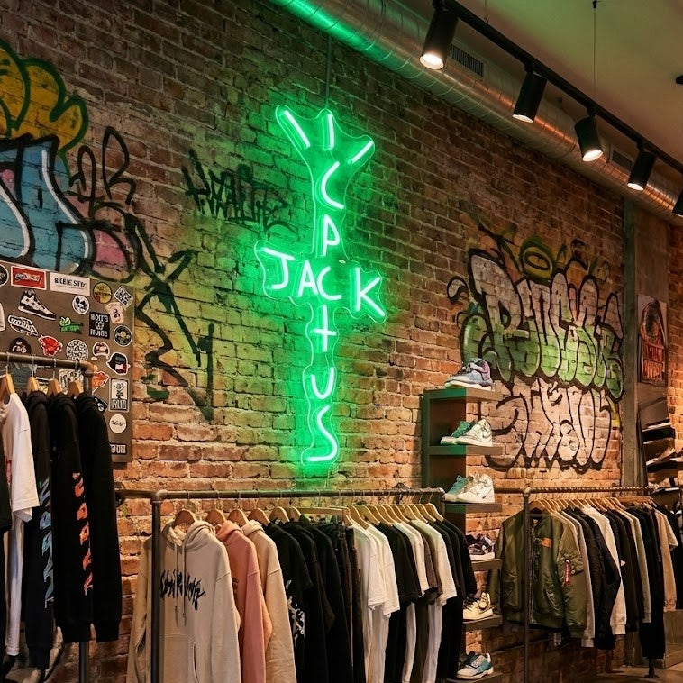 "Cactus Jack" Letreros Neon