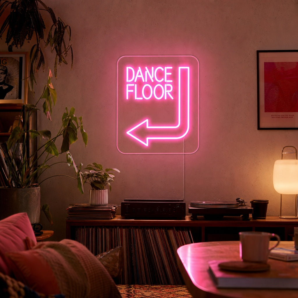 "Dance Floor" Letreros Neon
