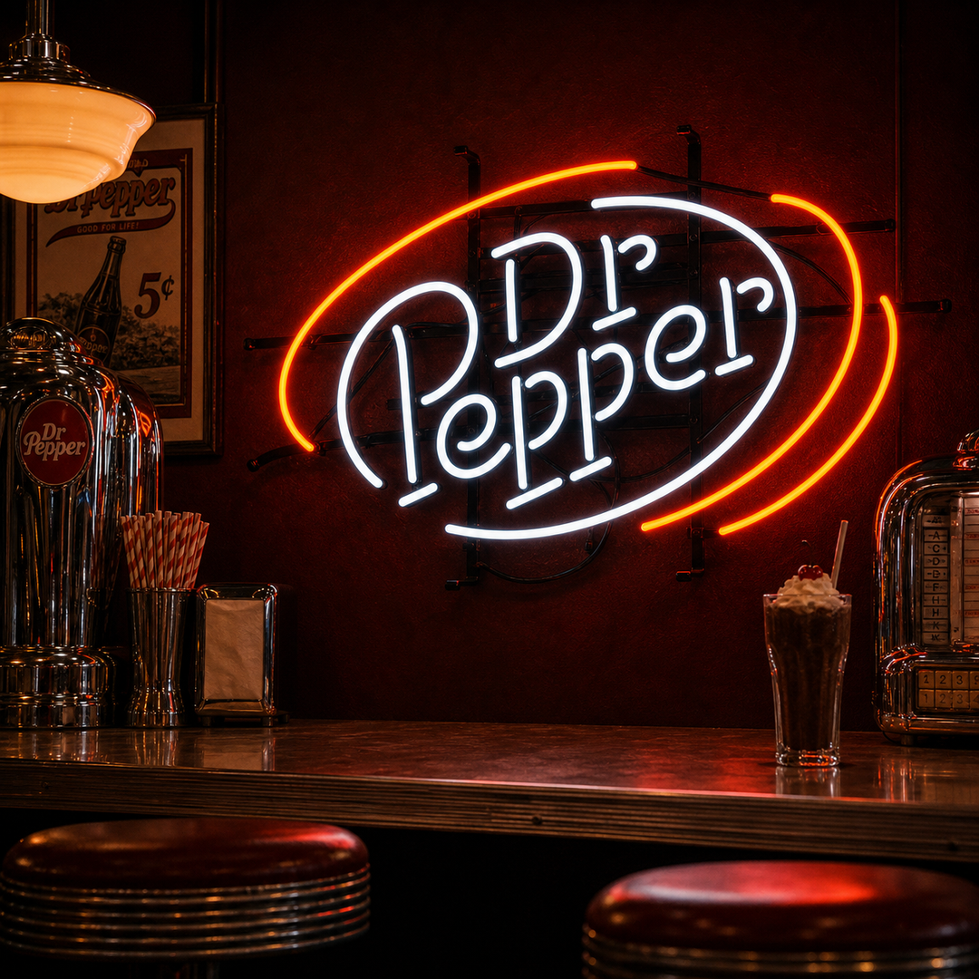 "Dr Pepper" Letreros Neon