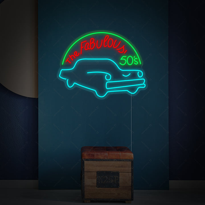 "Fabulous 50s" Letreros Neon