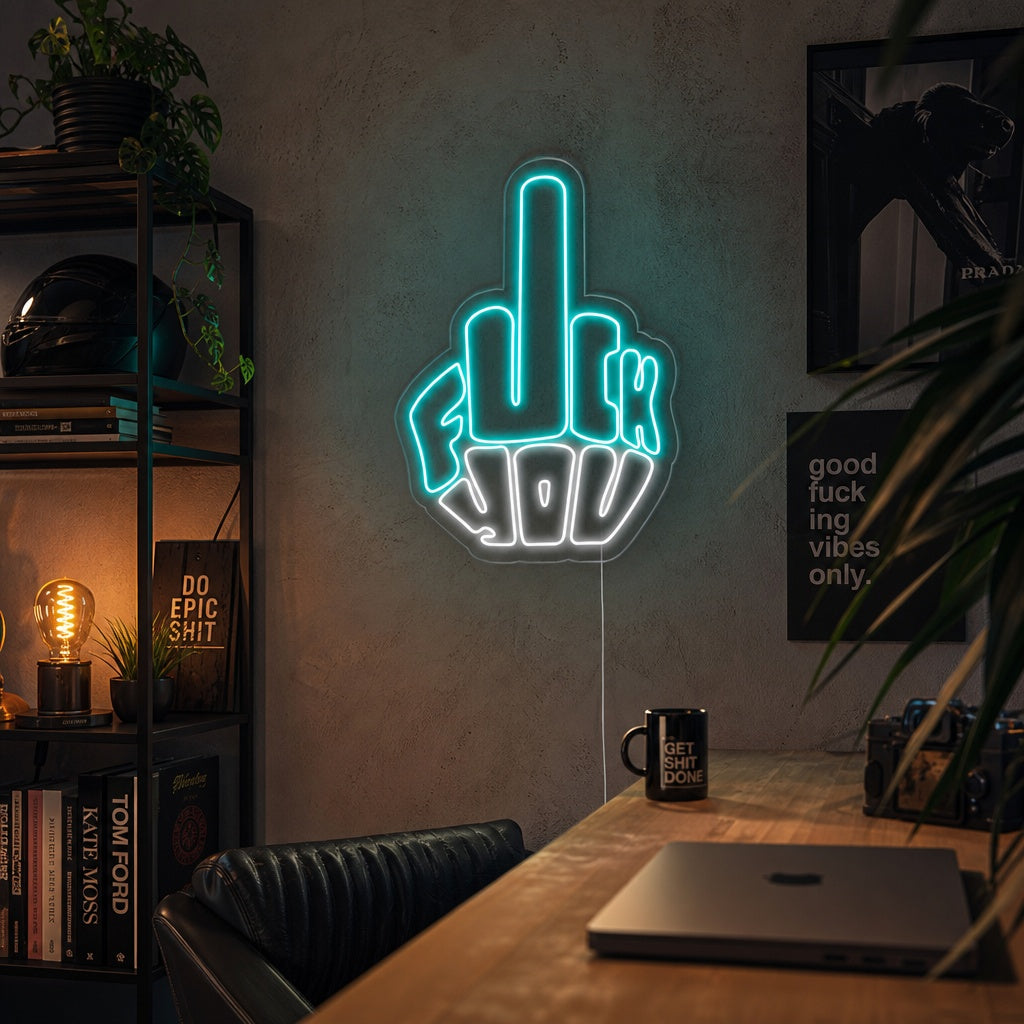 "Fuck You" Letreros Neon