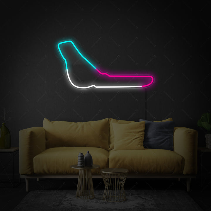 "Circuito F1 Monza Italia" Letreros Neon
