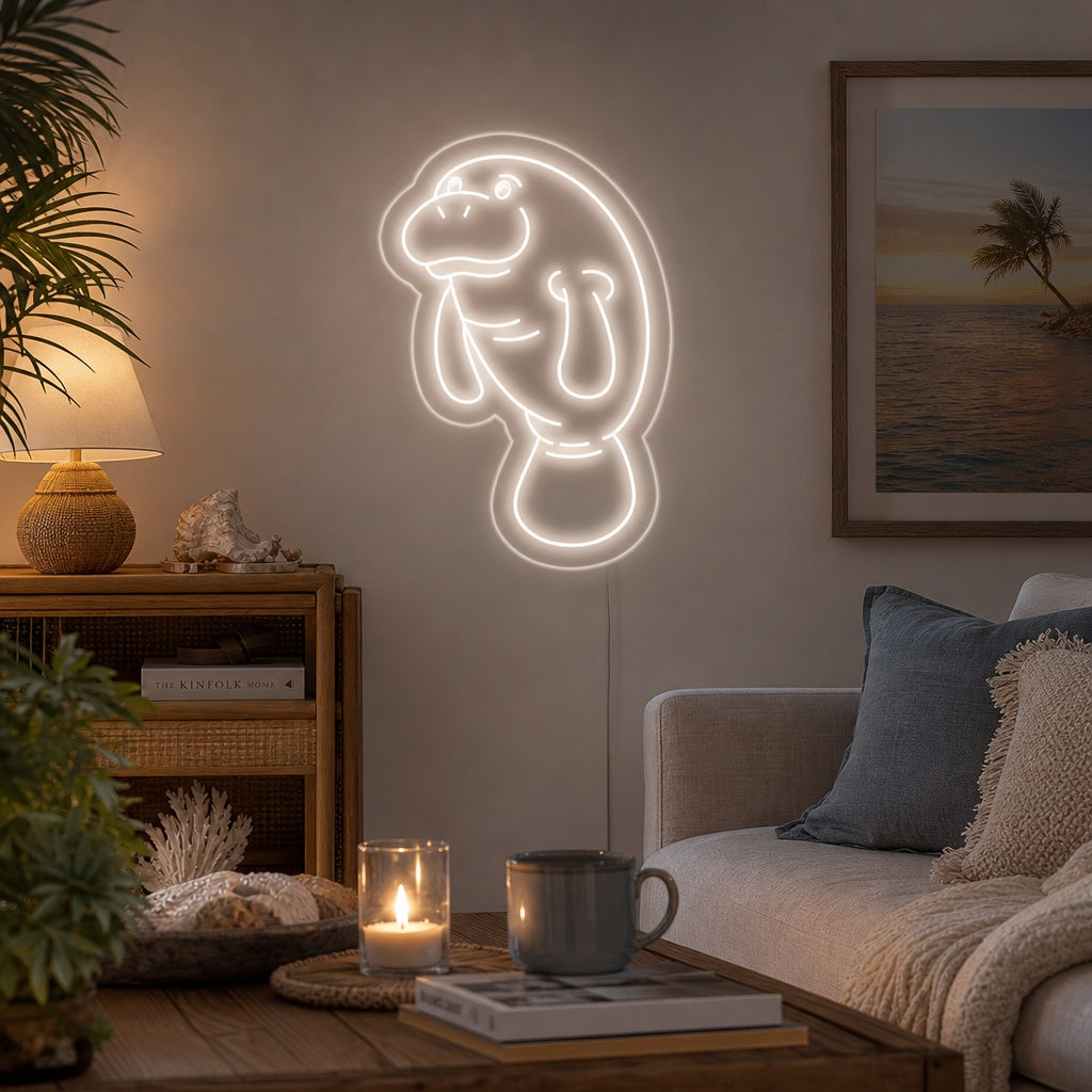 "Manatí" Letreros Neon