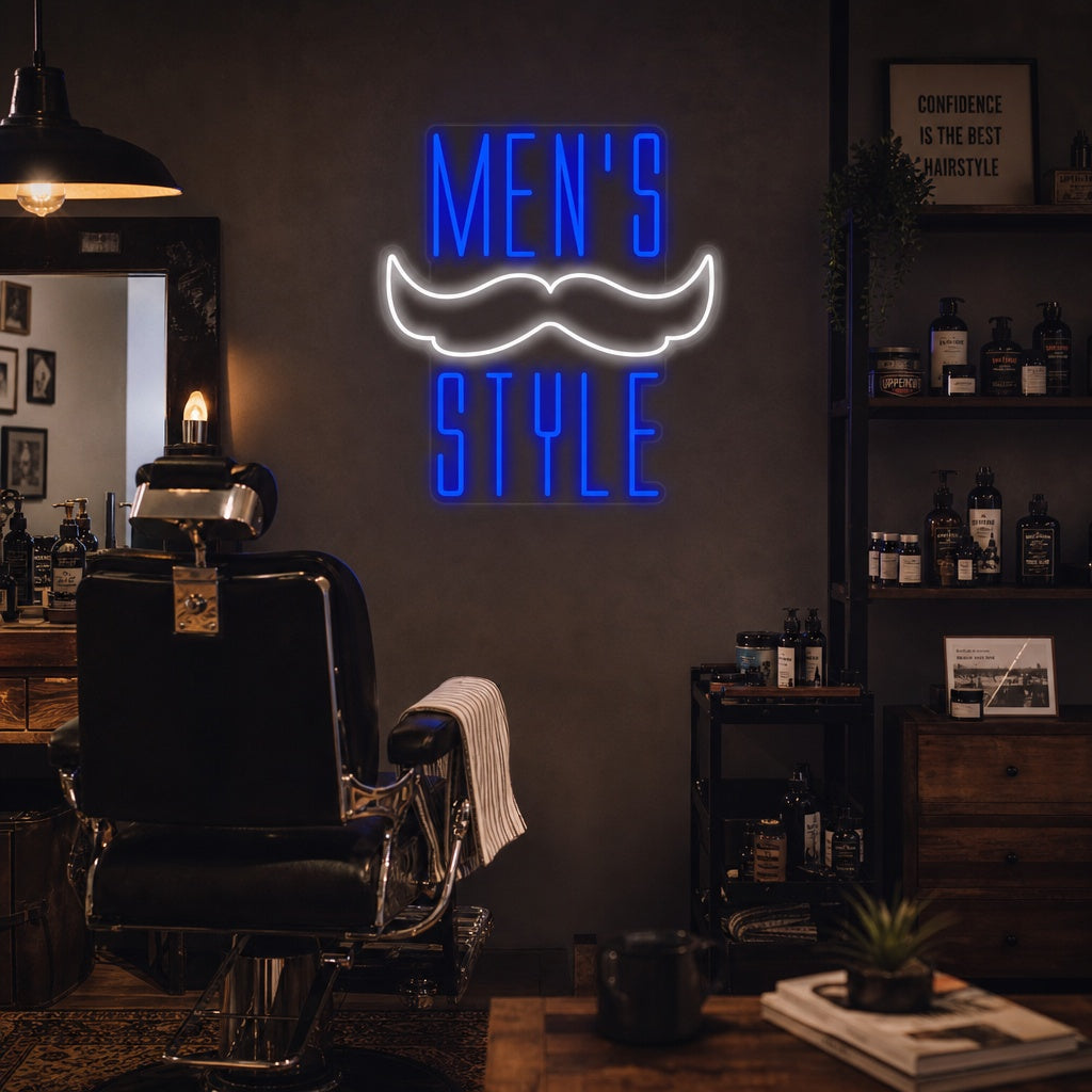 "Mens Style" Letreros Neon
