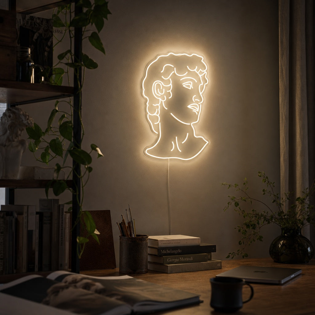 "David De Miguel Ángel" Letreros Neon