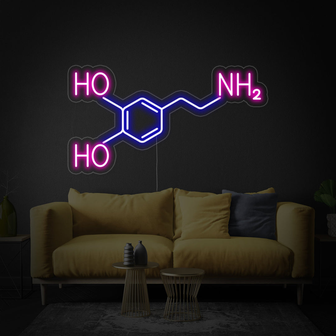 "Molécula" Letreros Neon