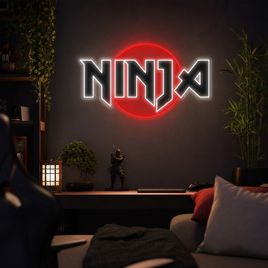 Ninja Letrero de neón, Luz de neón japonesa