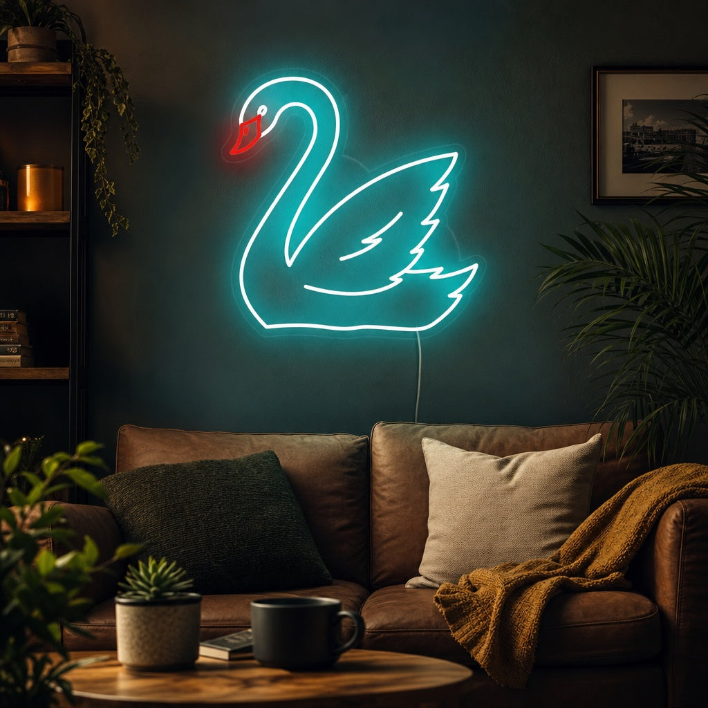 "Cisne Animal" Letreros Neon