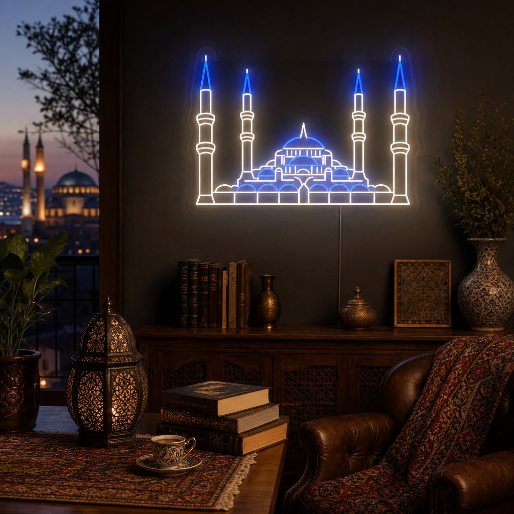"Mezquita De Turquía" Letreros Neon