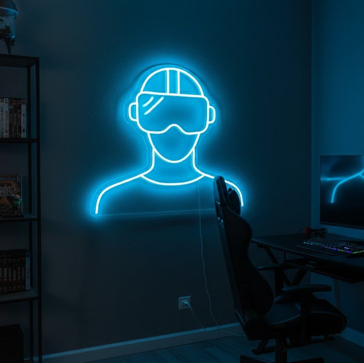 "Auriculares VR" Letreros Neon