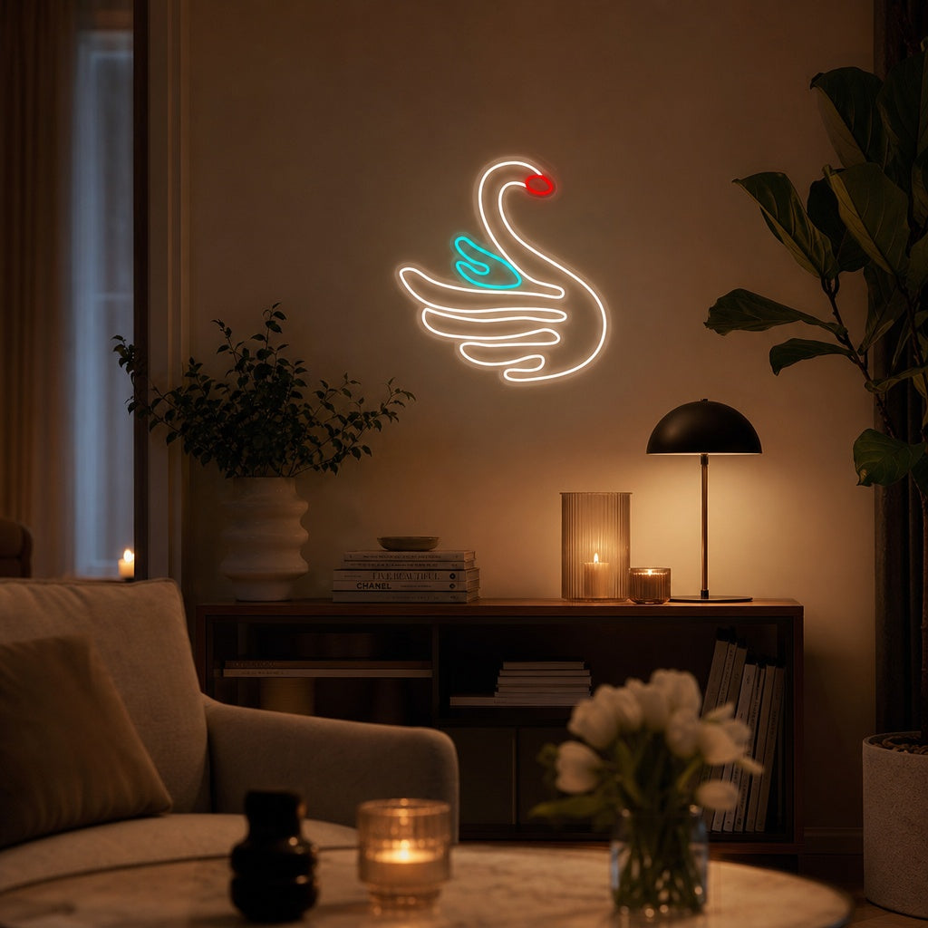 "Cisne Blanco" Letreros Neon