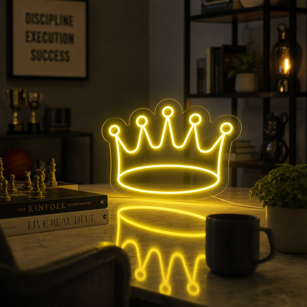 "Corona Amarilla" Letreros Neon