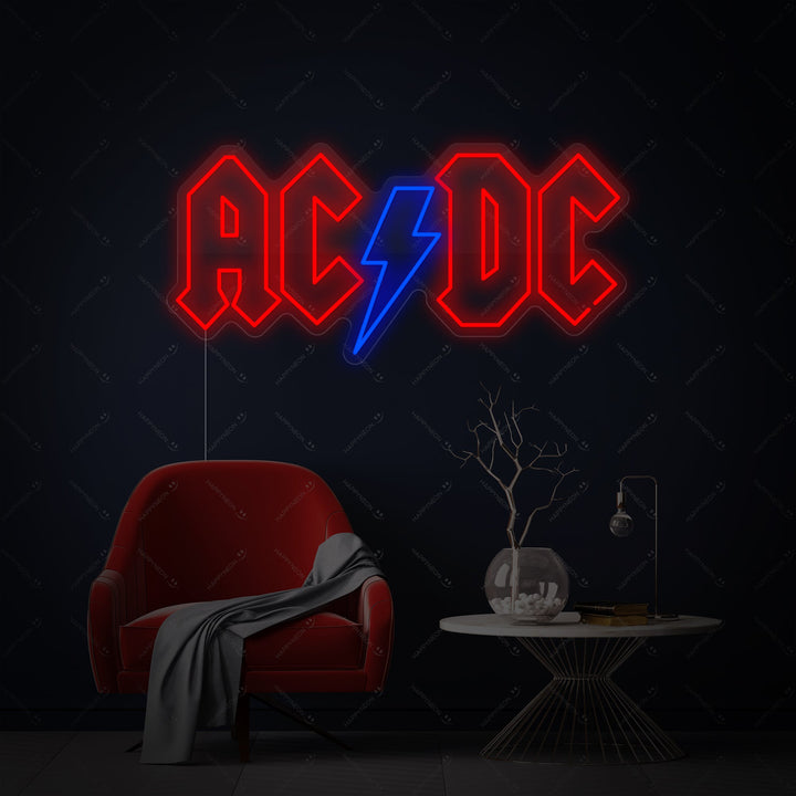 "ACDC" Letrero de neón