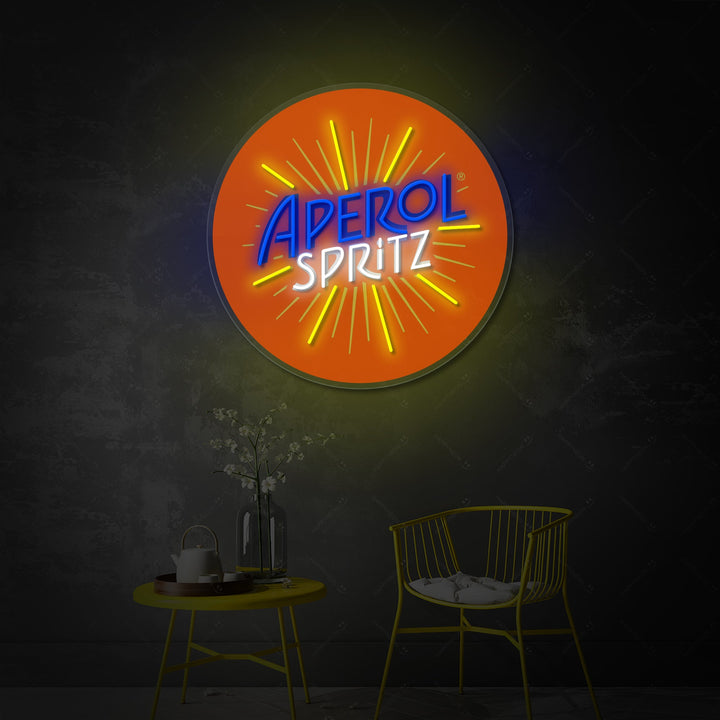 "Italy Aperol Spritz" Letreros Neon