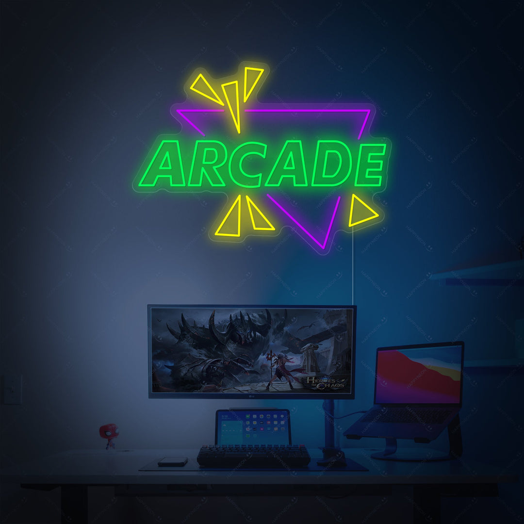 "Arcade" Letrero de neón