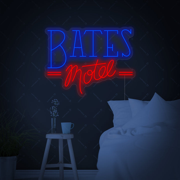 "Bates Motel" Letrero de neón
