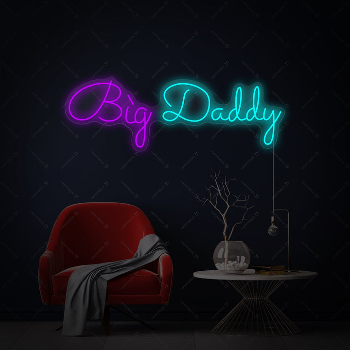 "Big Daddy" Letrero de neón