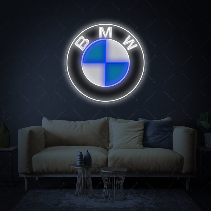 "BMW" Letrero de neón