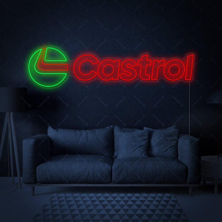 "Logo Castro" Letrero de neón