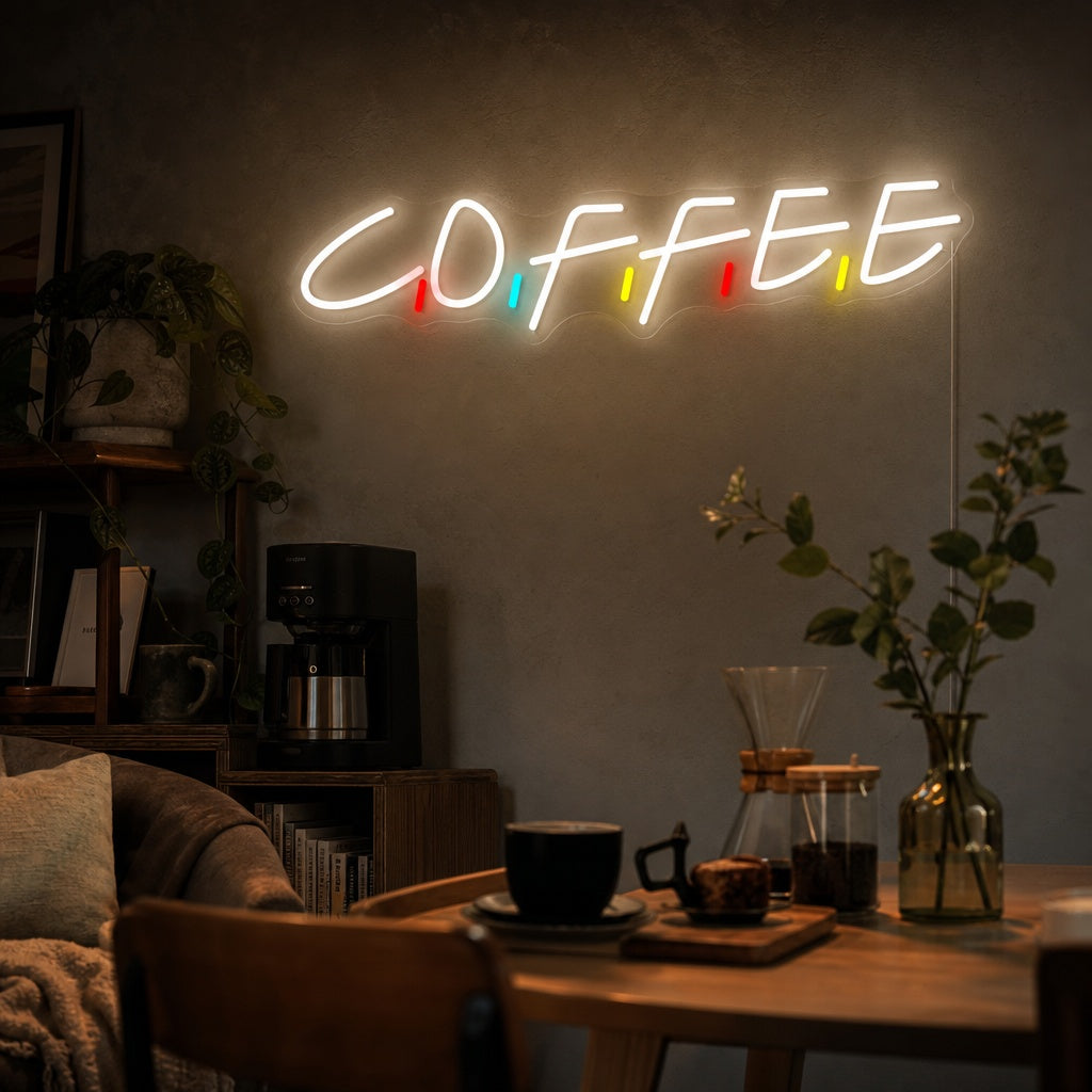 "Coffee" Letrero de neón