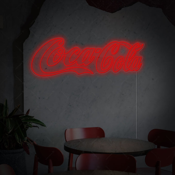 "Logo Cola" Letrero de neón