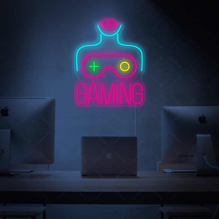 "Gaming" Letrero de neón