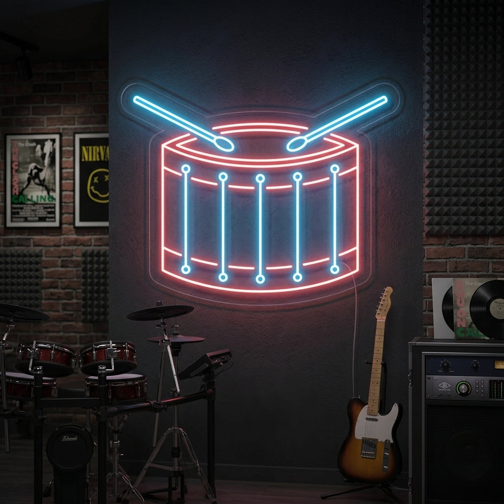"Tambor" Letreros Neon