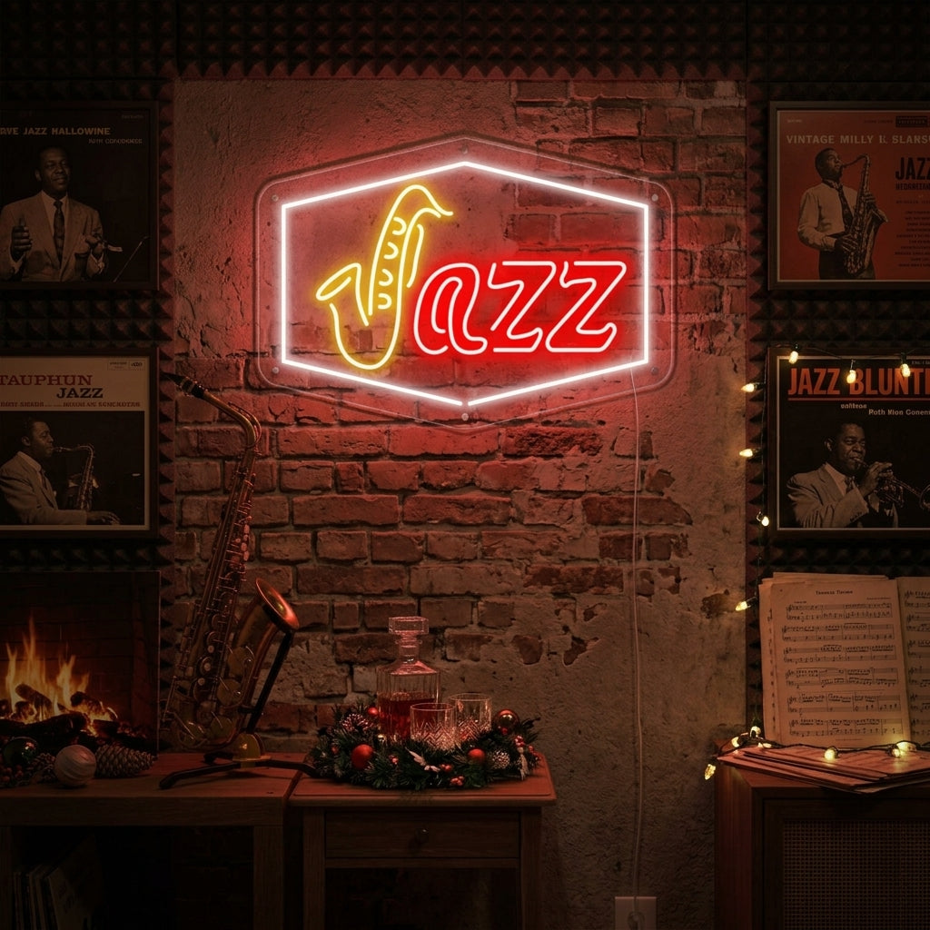 "Jazz" Letreros Neon