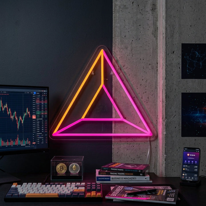 "Moneda Brave" Letreros Neon