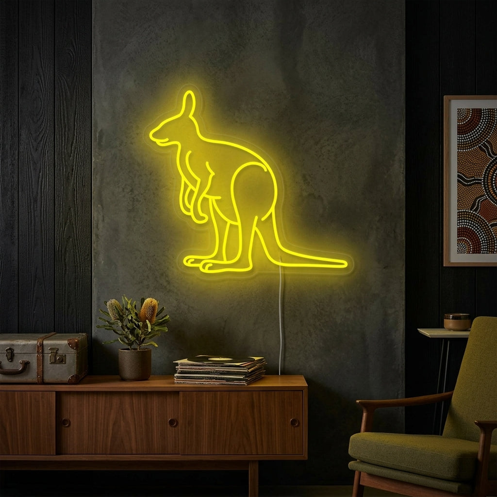 "Canguro Australia" Letreros Neon