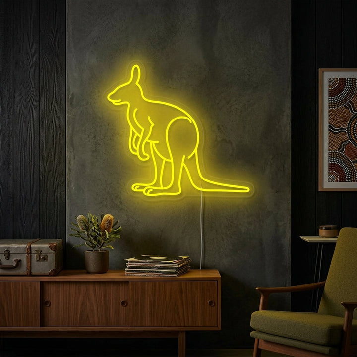 "Canguro Australia" Letreros Neon