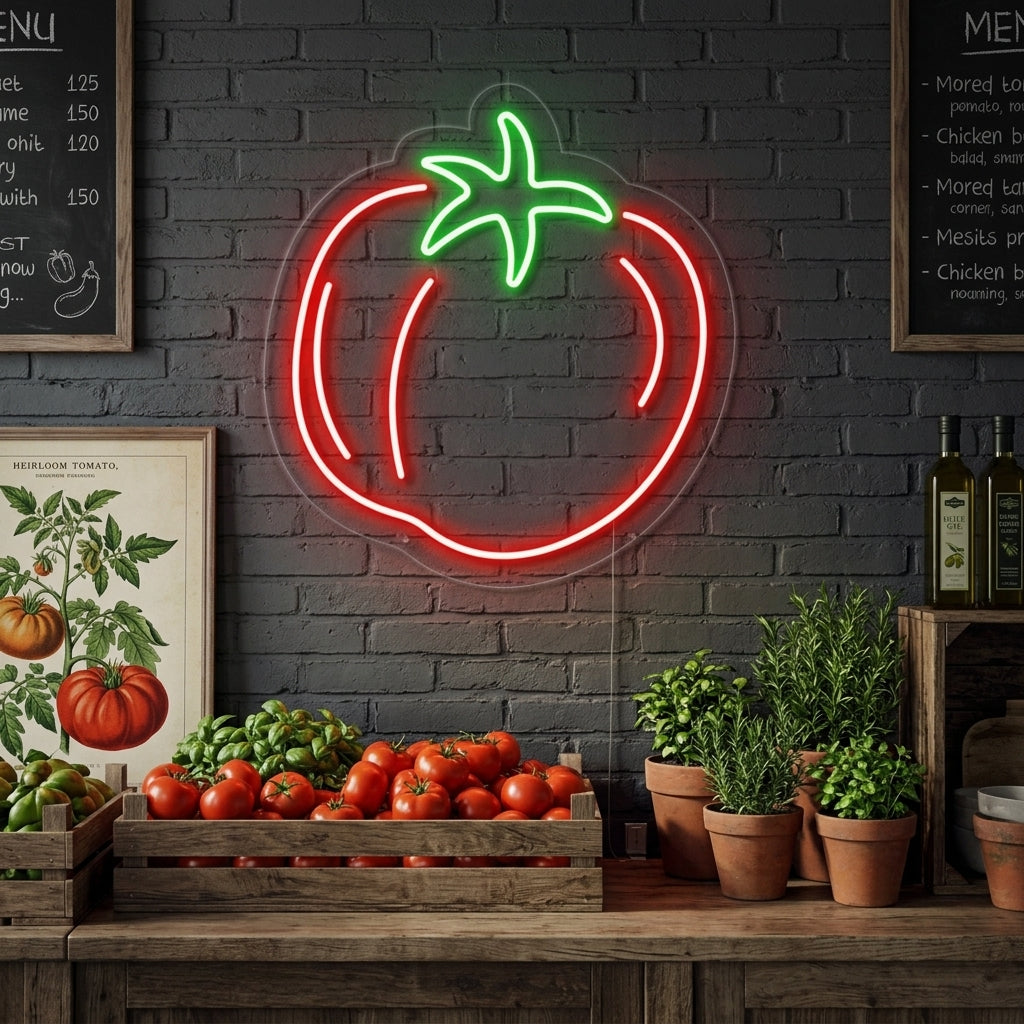 "Tomate" Letreros Neon