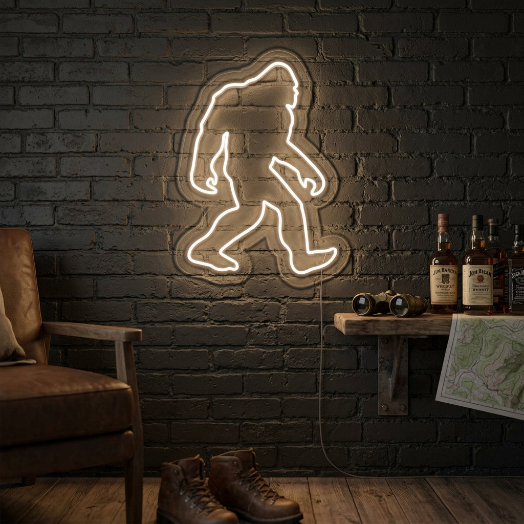 "Sasquatch" Letreros Neon