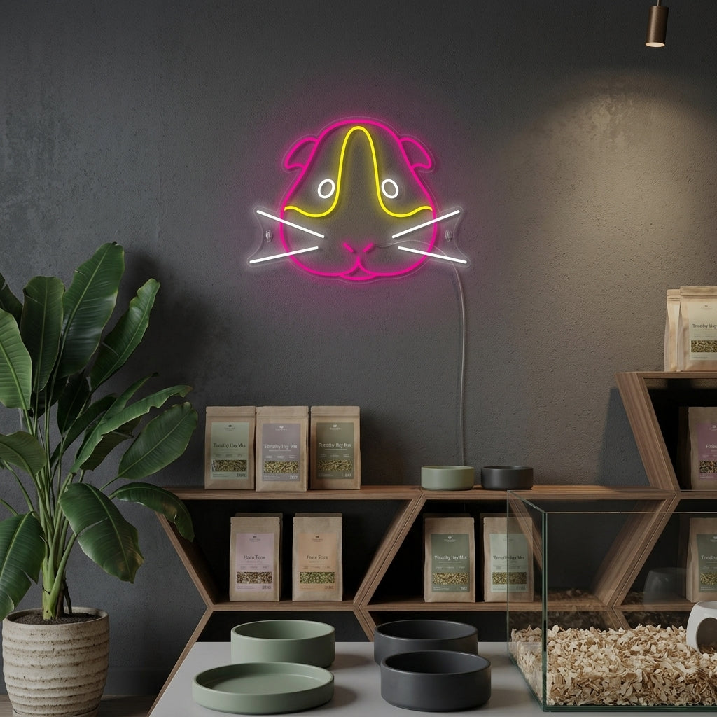 "Conejillo De Indias" Letreros Neon