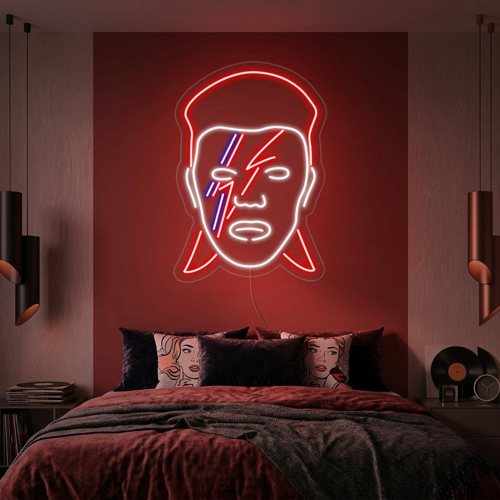 "David Bowie" Letreros Neon